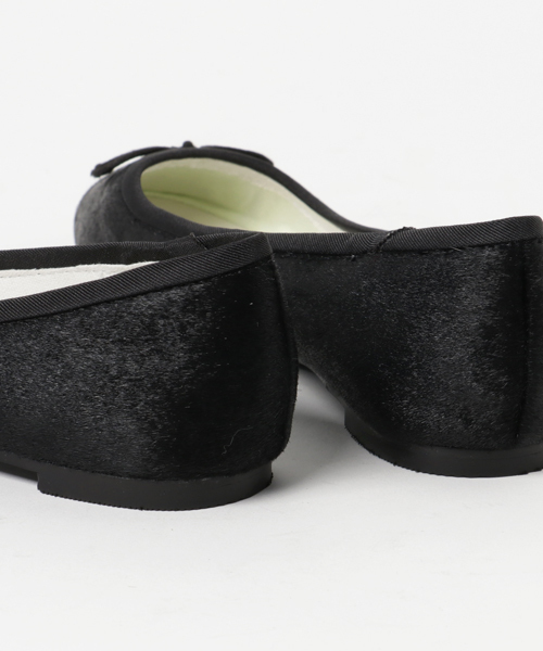 RIVE DROITE（リヴドロワ）の「ハラコバレエシューズ（パンプス・レディース・ブラック/ベージュ/グレー・SMALL/MEDIUM/LARGE）」の7枚目の写真