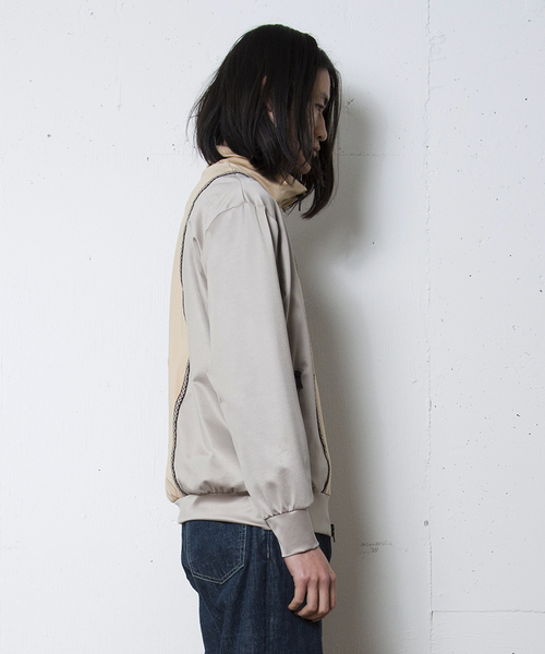 FACTOTUM（ファクトタム）の「【FACTOTUM】ヴィーネポンチトラックブルゾン（ブルゾン・メンズ・ブラック/ベージュ・44/46/48）」の3枚目の写真