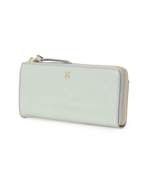 SAZABY(サザビー)の「LEQ-03/長財布(財布・レディース・ブルーグレー/ベージュ系その他/サーモンピンク・FREE)」の4枚目の写真