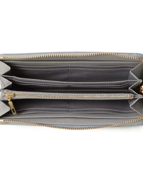 SAZABY(サザビー)の「LEQ-03/長財布(財布・レディース・ブルーグレー/ベージュ系その他/サーモンピンク・FREE)」の7枚目の写真