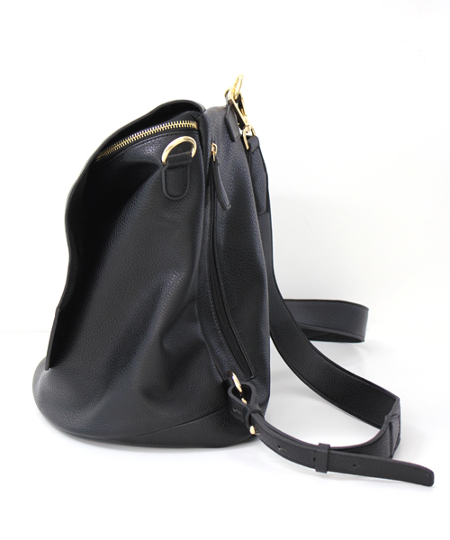 Kastane（カスタネ）の「Kastane magazine bag（バックパック/リュック・レディース・ブラック/ブルー/ピンクベージュ・FREE）」の4枚目の写真