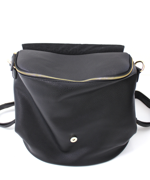 Kastane（カスタネ）の「Kastane magazine bag（バックパック/リュック・レディース・ブラック/ブルー/ピンクベージュ・FREE）」の16枚目の写真