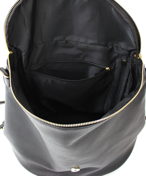 Kastane（カスタネ）の「Kastane magazine bag（バックパック/リュック・レディース・ブラック/ブルー/ピンクベージュ・FREE）」の6枚目の写真