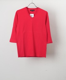 おしゃれスタ（オシャレスタ）の「日本製七分袖カットソー(GW)（Tシャツ/カットソー）」