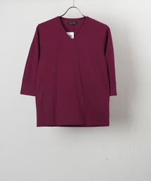 おしゃれスタ（オシャレスタ）の「日本製七分袖カットソー(GW)（Tシャツ/カットソー）」