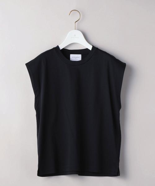 UNITED ARROWS（ユナイテッドアローズ）の「○UWSC スムース クルーネックＴシャツ ◆（Tシャツ/カットソー・レディース・ベージュ/ネイビー/ホワイト/ピンク/その他7・FREE）」の7枚目の写真