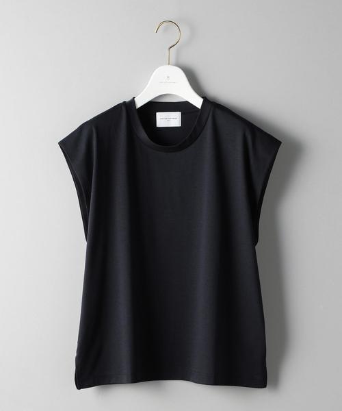 UNITED ARROWS（ユナイテッドアローズ）の「○UWSC スムース クルーネックＴシャツ ◆（Tシャツ/カットソー・レディース・ベージュ/ネイビー/ホワイト/ピンク/その他7・FREE）」の19枚目の写真
