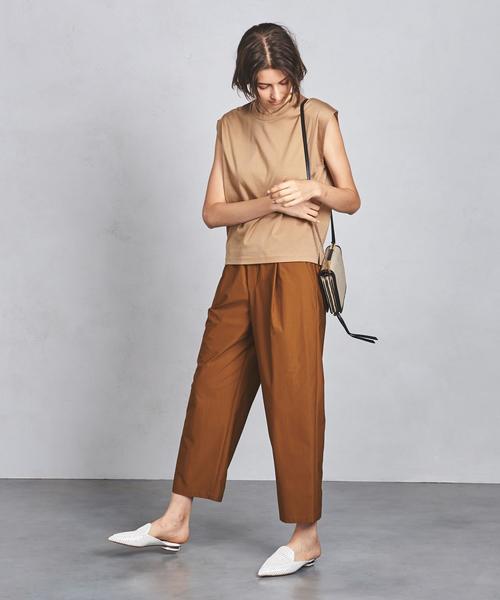 UNITED ARROWS（ユナイテッドアローズ）の「○UWSC スムース クルーネックＴシャツ ◆（Tシャツ/カットソー・レディース・ベージュ/ネイビー/ホワイト/ピンク/その他7・FREE）」の17枚目の写真