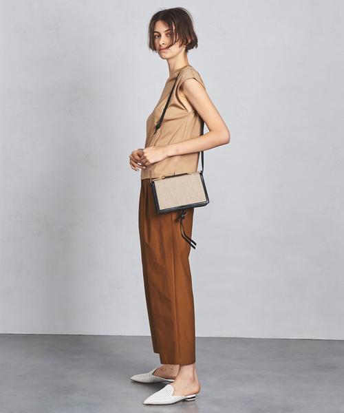 UNITED ARROWS（ユナイテッドアローズ）の「○UWSC スムース クルーネックＴシャツ ◆（Tシャツ/カットソー・レディース・ベージュ/ネイビー/ホワイト/ピンク/その他7・FREE）」の18枚目の写真
