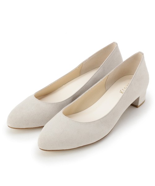 grove(グローブ)の「【3.5センチヒール】ふわっと包まれる、やわここちパンプス(日本製)(パンプス・レディース・ブラック/ブラウン/グレー/レッド/イエロー/グリーン・50/40/25/20/45/30/35)」の2枚目の写真