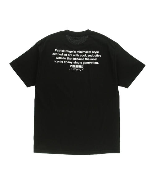PLEASURES(プレジャー)の「<PLEASURES × PATRICK NAGEL> ARRESTED T/Tシャツ(Tシャツ/カットソー・メンズ・ブラック/ライトブルー・LARGE/MEDIUM)」の4枚目の写真