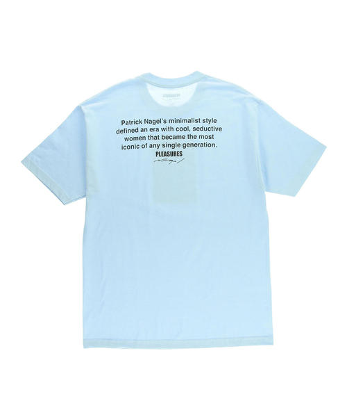 PLEASURES(プレジャー)の「<PLEASURES × PATRICK NAGEL> ARRESTED T/Tシャツ(Tシャツ/カットソー・メンズ・ブラック/ライトブルー・LARGE/MEDIUM)」の8枚目の写真