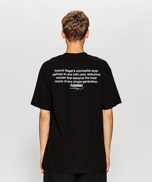 PLEASURES(プレジャー)の「<PLEASURES × PATRICK NAGEL> ARRESTED T/Tシャツ(Tシャツ/カットソー・メンズ・ブラック/ライトブルー・LARGE/MEDIUM)」の9枚目の写真
