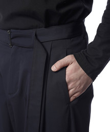 美品 kazuyuki kumagai ストレッチギャバ ジャケット＋パンツ KAZUYUKI KUMAGAI ATTACHMENT（カズユキクマガイアタッチメント