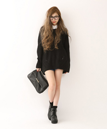 one after another NICE CLAUP | 【ナイスクラップ】噴水プルオーバー(ニット/セーター)