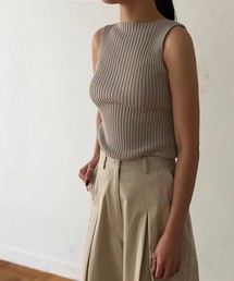 TODAYFUL | ボートネックリブタンクトップ(タンクトップ)