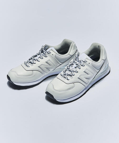 NEW BALANCE(ニューバランス)の「【別注】 <New Balance(ニューバランス)> ML574/シューズ(スニーカー・メンズ・ホワイト・7h/10/8h/9h/11/9/7/8)」の4枚目の写真