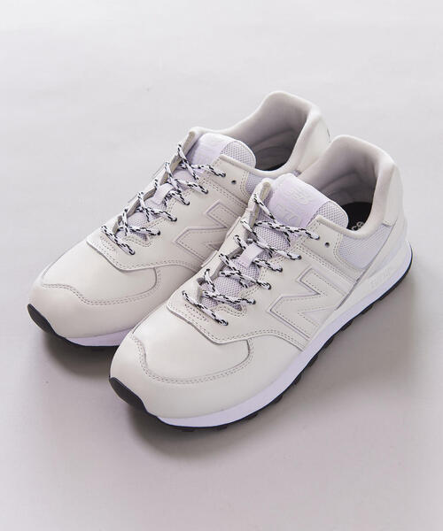 NEW BALANCE(ニューバランス)の「【別注】 <New Balance(ニューバランス)> ML574/シューズ(スニーカー・メンズ・ホワイト・7h/10/8h/9h/11/9/7/8)」の6枚目の写真