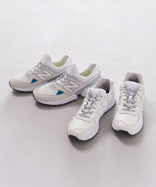 NEW BALANCE(ニューバランス)の「【別注】 <New Balance(ニューバランス)> ML574/シューズ(スニーカー・メンズ・ホワイト・7h/10/8h/9h/11/9/7/8)」の8枚目の写真