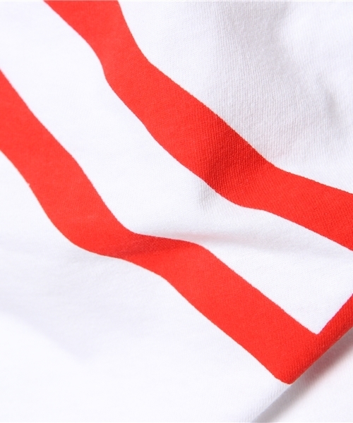 Saturdays NYC（サタデーズ ニューヨークシティ ）の「○SATURDAYS SURF NYC / Outline Slash（Tシャツ/カットソー・メンズ・ホワイト/ネイビー/イエロー・X-SMALL/LARGE/SMALL/MEDIUM）」の9枚目の写真