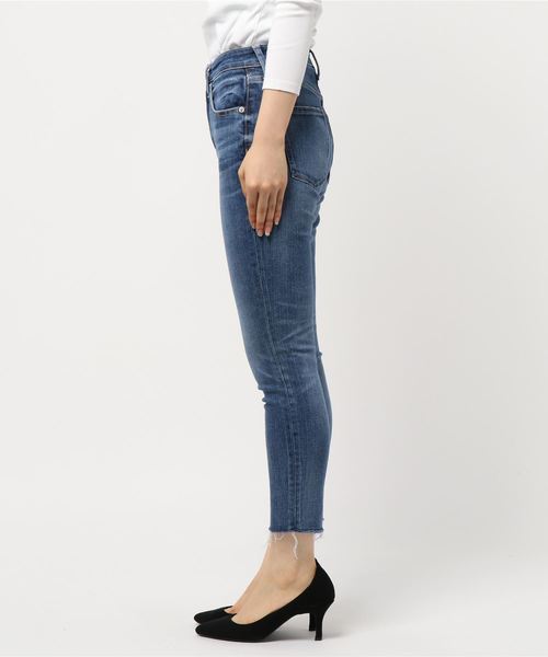 La TOTALITE(ラトータリテ)の「RED CARD AnniversaryHighrise Crop◆(デニムパンツ・レディース・ダークブルー/コバルトブルー・36/34/32)」の3枚目の写真