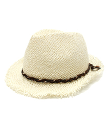 ROSE BUD | (ICAS)PU1004 PAPER ALPINO HAT(ハット)