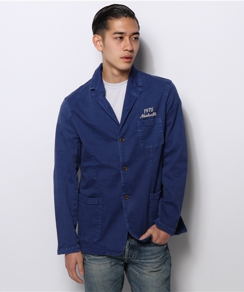 HYSTERIC GLAMOUR（ヒステリックグラマー）の「CLASSICS刺繍JK（その他アウター・メンズ・ホワイト/ブルー/ブラック・LARGE/MEDIUM/SMALL）」の3枚目の写真