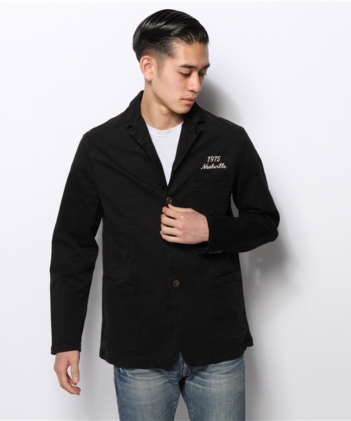 HYSTERIC GLAMOUR（ヒステリックグラマー）の「CLASSICS刺繍JK（その他アウター・メンズ・ホワイト/ブルー/ブラック・LARGE/MEDIUM/SMALL）」の2枚目の写真