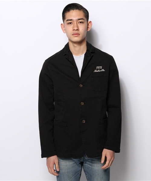 HYSTERIC GLAMOUR（ヒステリックグラマー）の「CLASSICS刺繍JK（その他アウター・メンズ・ホワイト/ブルー/ブラック・LARGE/MEDIUM/SMALL）」の4枚目の写真