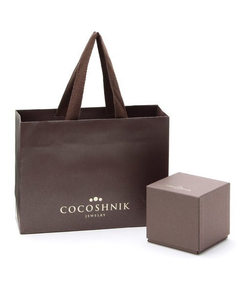 COCOSHNIK(ココシュニック)の「RGスクエアチェーンベルト ウォッチ(シルバー)(アナログ腕時計・レディース・ホワイト系その他7・00)」の4枚目の写真