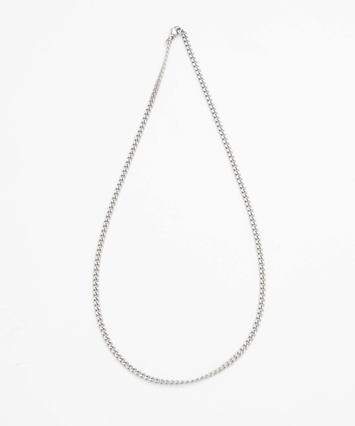WEGO（ウィゴー）の「WEGO/ステンレスキヘイチェーンネックレス4mm（ネックレス・メンズ・シルバー/ゴールド・FREE）」の5枚目の写真