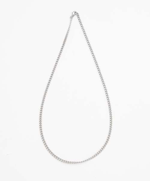 WEGO（ウィゴー）の「WEGO/ステンレスキヘイチェーンネックレス4mm（ネックレス・メンズ・シルバー/ゴールド・FREE）」の9枚目の写真