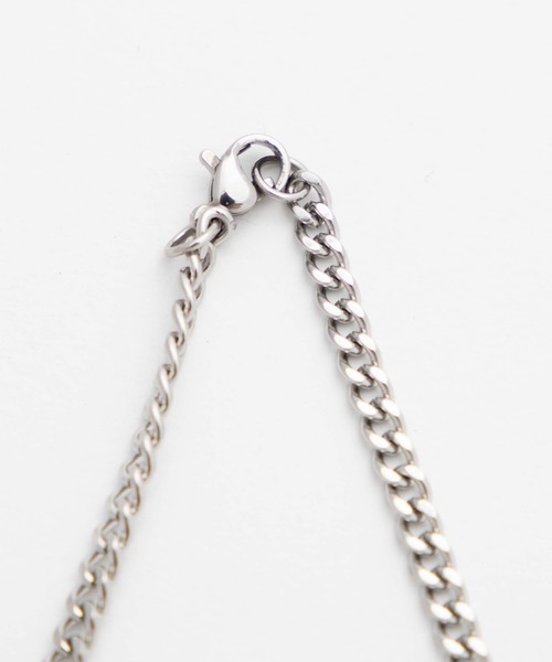 WEGO（ウィゴー）の「WEGO/ステンレスキヘイチェーンネックレス4mm（ネックレス・メンズ・シルバー/ゴールド・FREE）」の11枚目の写真