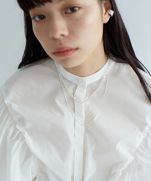 Nothing And Others（ナッシングアンドアザーズ）の「「Nothing And Others/ナッシングアンドアザーズ」W Chain Necklace（ネックレス・レディース・シルバー・FREE）」の6枚目の写真