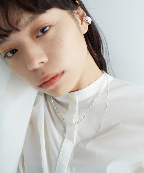 Nothing And Others（ナッシングアンドアザーズ）の「「Nothing And Others/ナッシングアンドアザーズ」W Chain Necklace（ネックレス・レディース・シルバー・FREE）」の8枚目の写真