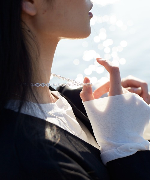 Nothing And Others（ナッシングアンドアザーズ）の「「Nothing And Others/ナッシングアンドアザーズ」W Chain Necklace（ネックレス・レディース・シルバー・FREE）」の10枚目の写真