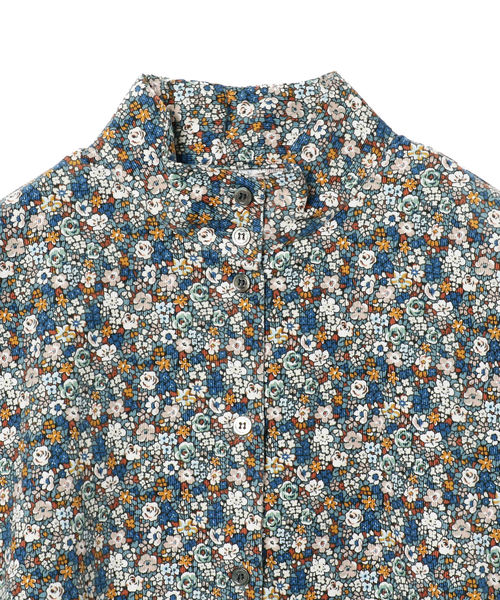 vintage LIBERTY フラワープリント シャツ 80s 90s c93393df9be046a5dbe4b16398b730