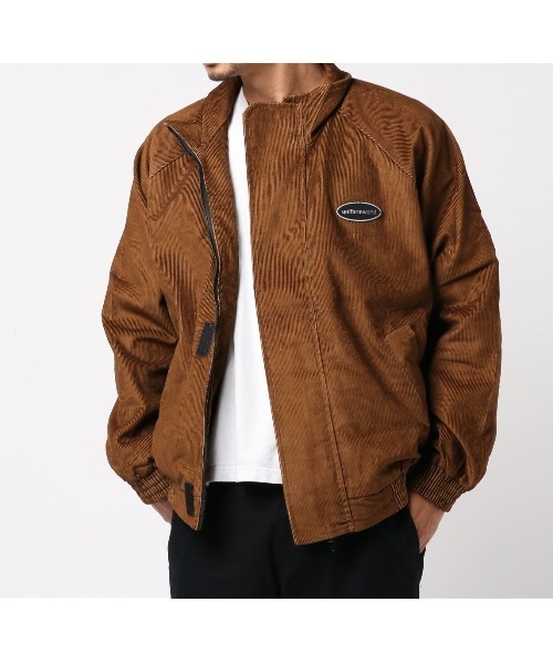 STANDARD MADE(スタンダードメイド)の「【UNIFORM WORLD】ユニフォーム ワールド イギリス製 CORDUROY TRUCKER JACKET コーデュロイ トラッカー ジャケット(ブルゾン)」|ブラウン