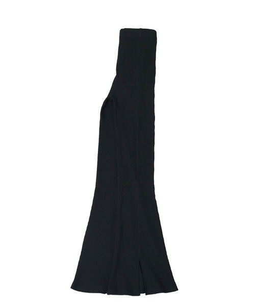 reca(レカ)の「タック入りフロントスリットリブフレアパンツ(その他パンツ・レディース・ブラック/ブラウン/カーキ/モカ/キャメル/ベージュ・FREE)」の18枚目の写真
