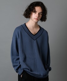 CASPER JOHN | Oversize Tilden Knit/オーバーサイズチルデンニット(ニット/セーター)