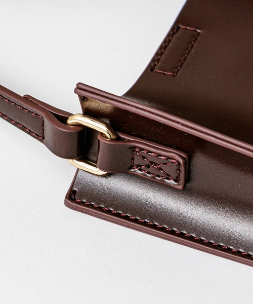 mystic（ミスティック）の「COWキーケース付きミニバッグ/ショルダーバッグ/バック/ミニバッグ（ショルダーバッグ・レディース・ブラック/ダークブラウン/ベージュ・FREE）」の5枚目の写真