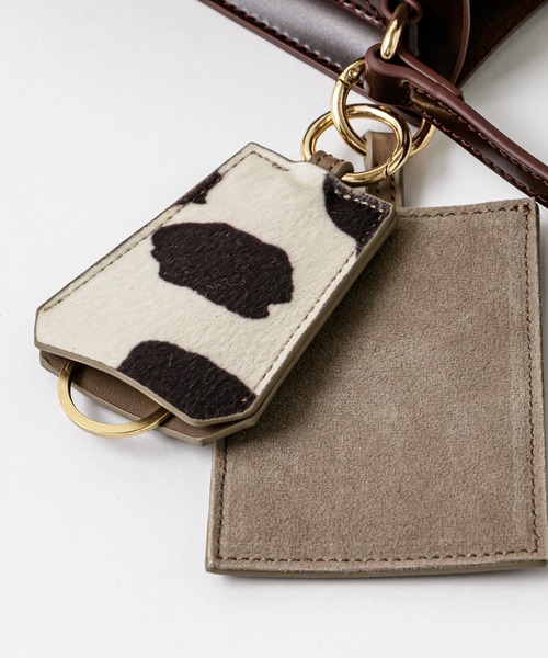 mystic（ミスティック）の「COWキーケース付きミニバッグ/ショルダーバッグ/バック/ミニバッグ（ショルダーバッグ・レディース・ブラック/ダークブラウン/ベージュ・FREE）」の8枚目の写真