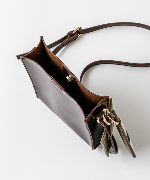 mystic（ミスティック）の「COWキーケース付きミニバッグ/ショルダーバッグ/バック/ミニバッグ（ショルダーバッグ・レディース・ブラック/ダークブラウン/ベージュ・FREE）」の10枚目の写真