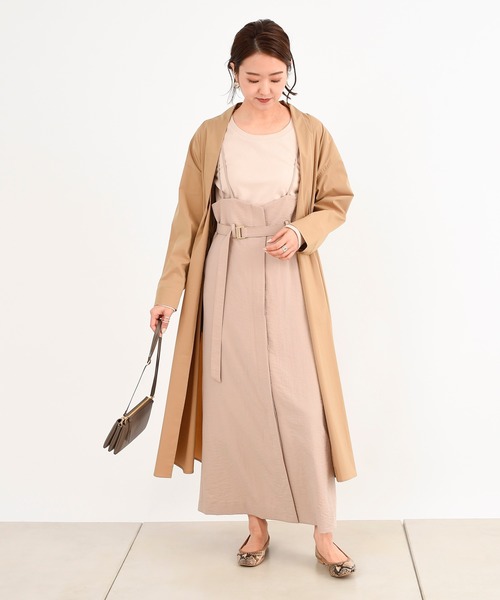 DouDou（ドゥドゥ）の「ドライワッシャーコート（その他アウター・レディース・グレー/ベージュ・FREE）」の7枚目の写真