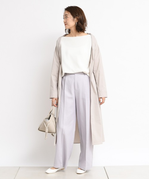 DouDou（ドゥドゥ）の「ドライワッシャーコート（その他アウター・レディース・グレー/ベージュ・FREE）」の5枚目の写真