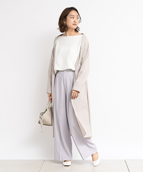 DouDou（ドゥドゥ）の「ドライワッシャーコート（その他アウター・レディース・グレー/ベージュ・FREE）」の14枚目の写真