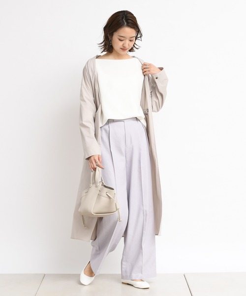 DouDou（ドゥドゥ）の「ドライワッシャーコート（その他アウター・レディース・グレー/ベージュ・FREE）」の10枚目の写真