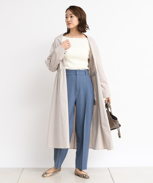 DouDou（ドゥドゥ）の「ドライワッシャーコート（その他アウター・レディース・グレー/ベージュ・FREE）」の22枚目の写真