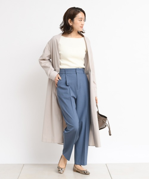 DouDou（ドゥドゥ）の「ドライワッシャーコート（その他アウター・レディース・グレー/ベージュ・FREE）」の4枚目の写真