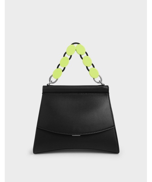 CHARLES & KEITH（チャールズ & キース）の「アクリルハンドル